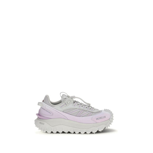 Moncler Purple Polyester Athletic Sneakers