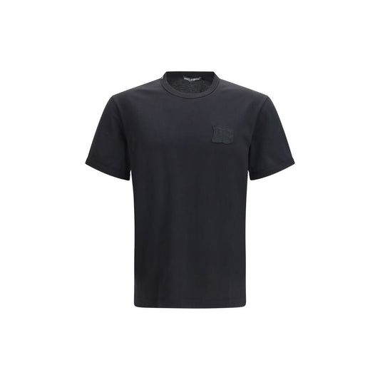 Dolce & Gabbana Black Cotton T-Shirt 1728,72470364320,Black,Clothing,Dolce & Gabbana,IT46 | S,IT48 | M,IT50 | L,IT52 | XL,IT54 | XXL,IT56 | 3XL,Men,New with tags,T-Shirts - Clothing,T-Shirts - T-Shirts - Clothing