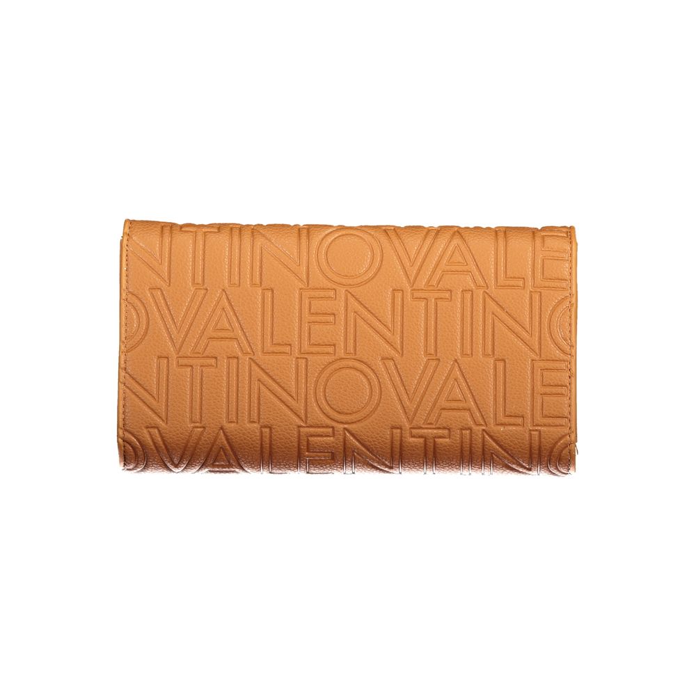 Valentino Brown Polyurethane Women's Wallet