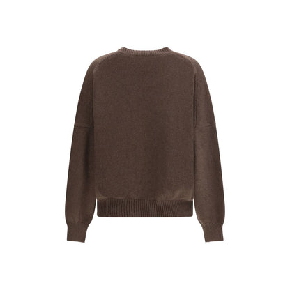 Khaite Brown Cashmere Sweater
