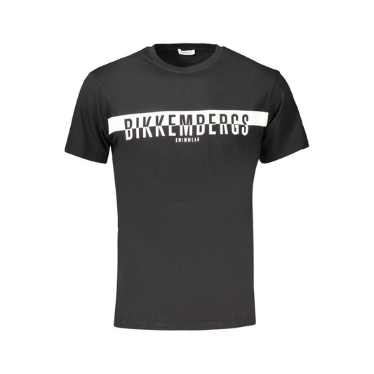 Bikkembergs Black Cotton Men's T-Shirt