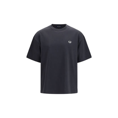 Fred Perry Black Cotton T-Shirt