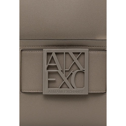 Armani Exchange Beige Polyethylene Backpack