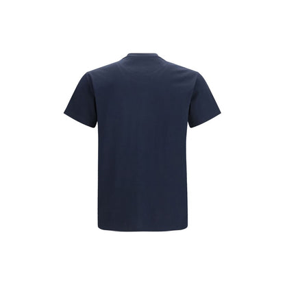 Fendi Blue Cotton T-Shirt