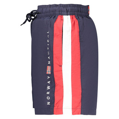 Norway 1963 Blue Polyamide Men's Swimwear