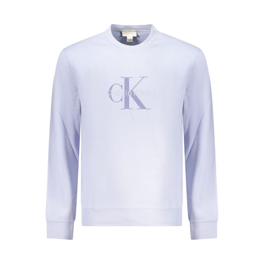Calvin Klein Purple Cotton Sweatshirt