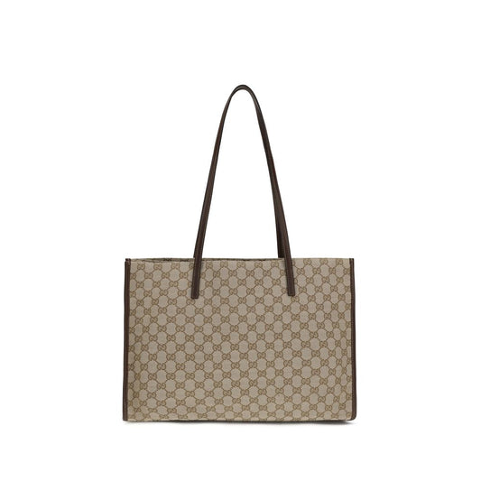 Gucci Beige Fabric Handbag