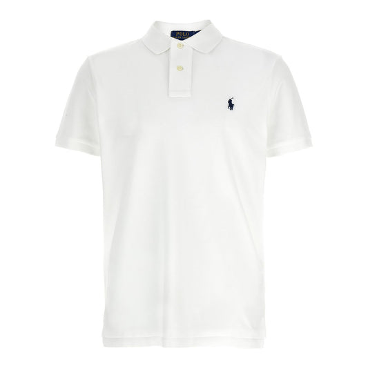 Polo Ralph Lauren White Cotton Polo Shirt