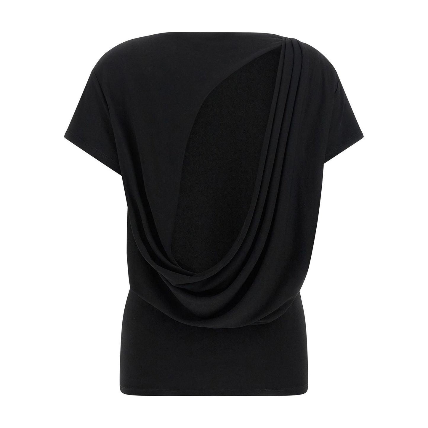 Jacquemus Black Viscose T-Shirt