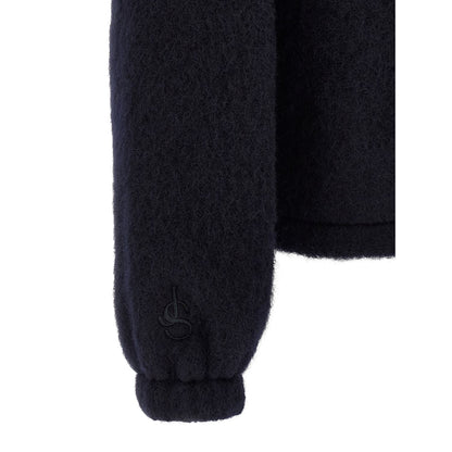 Jil Sander Blue Wool Sweatshirt