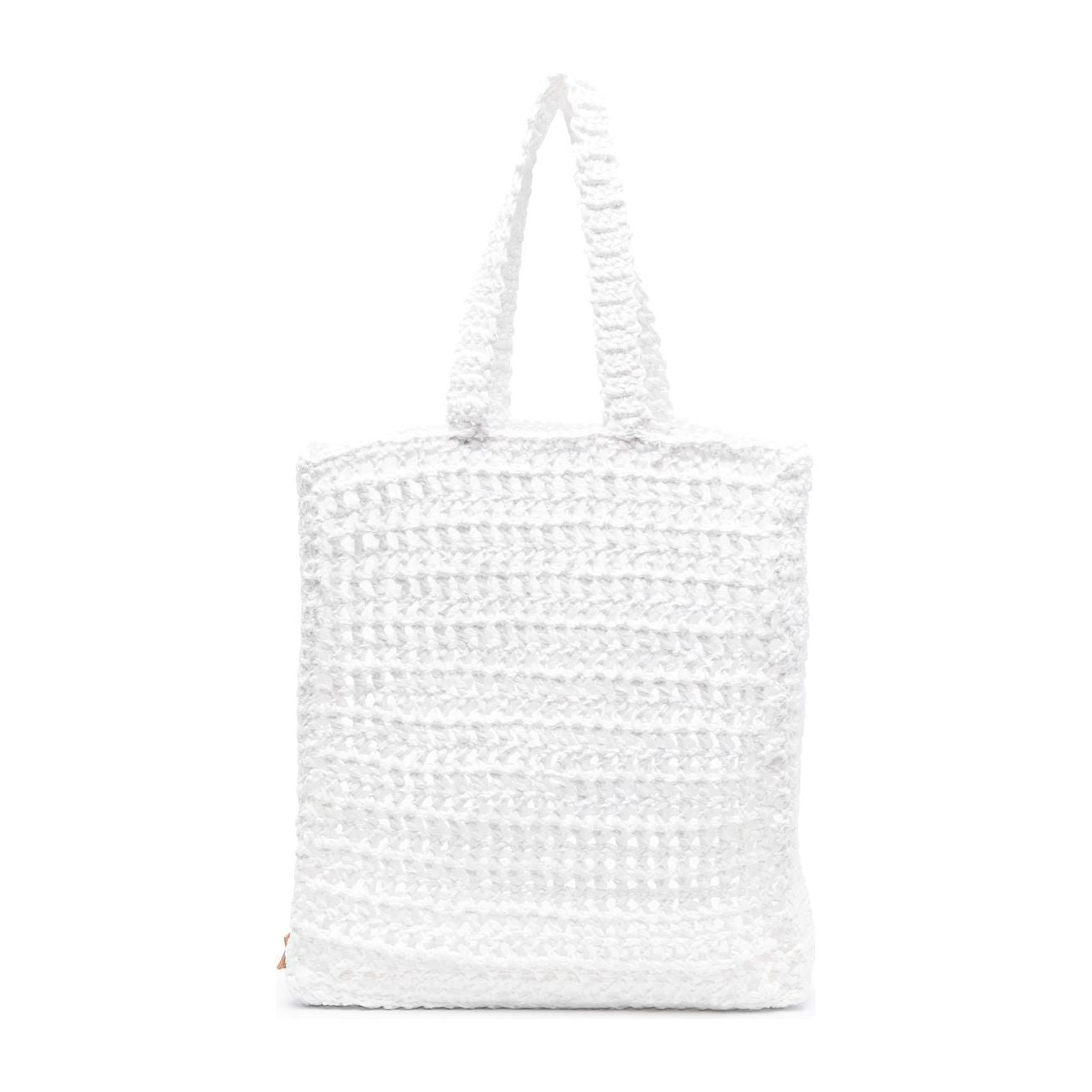 Front view with bag zipped and handles upright.
