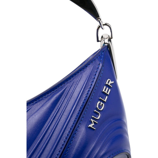 Mugler small Spiral Curve 01 embossed tote bag 22W10SA00119066020