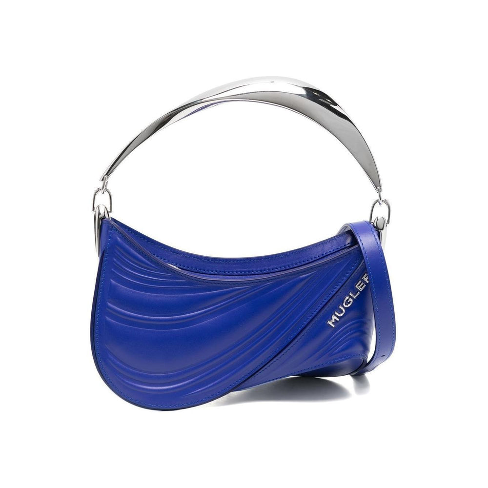 Mugler small Spiral Curve 01 embossed tote bag 22W10SA00119066020