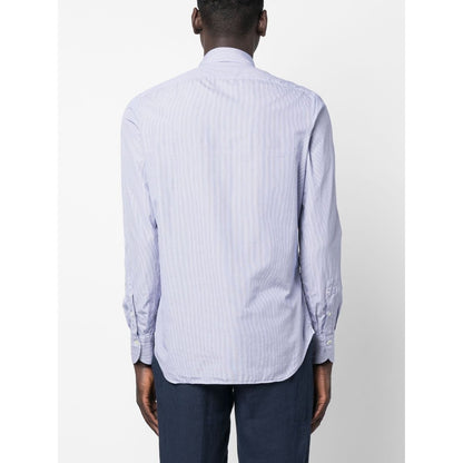 FINAMORE 1925 NAPOLI Shirts Blue Shirts