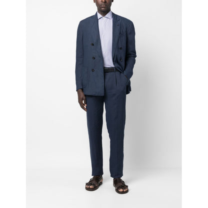 FINAMORE 1925 NAPOLI Shirts Blue Shirts