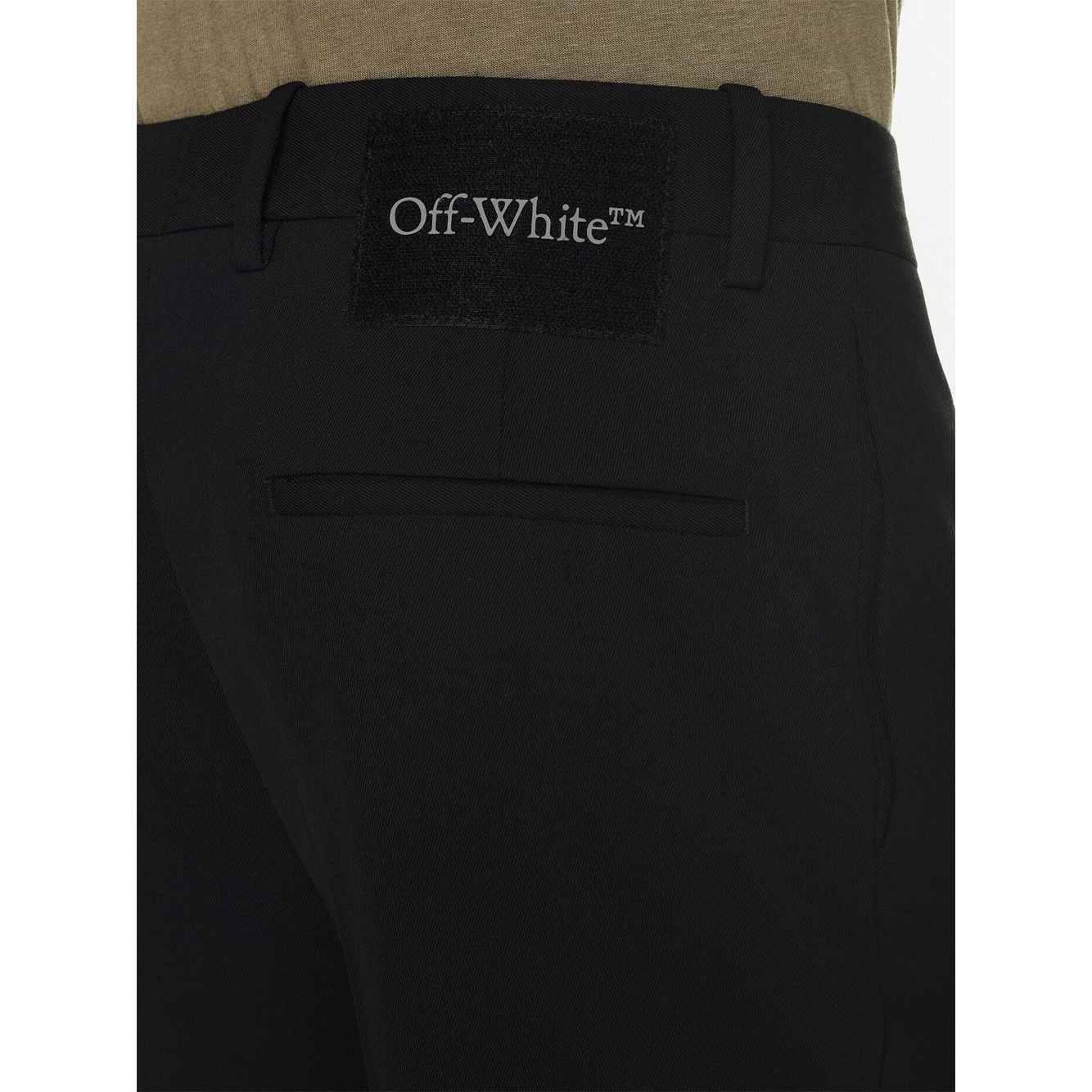Off White Wool skinny trousers Trousers