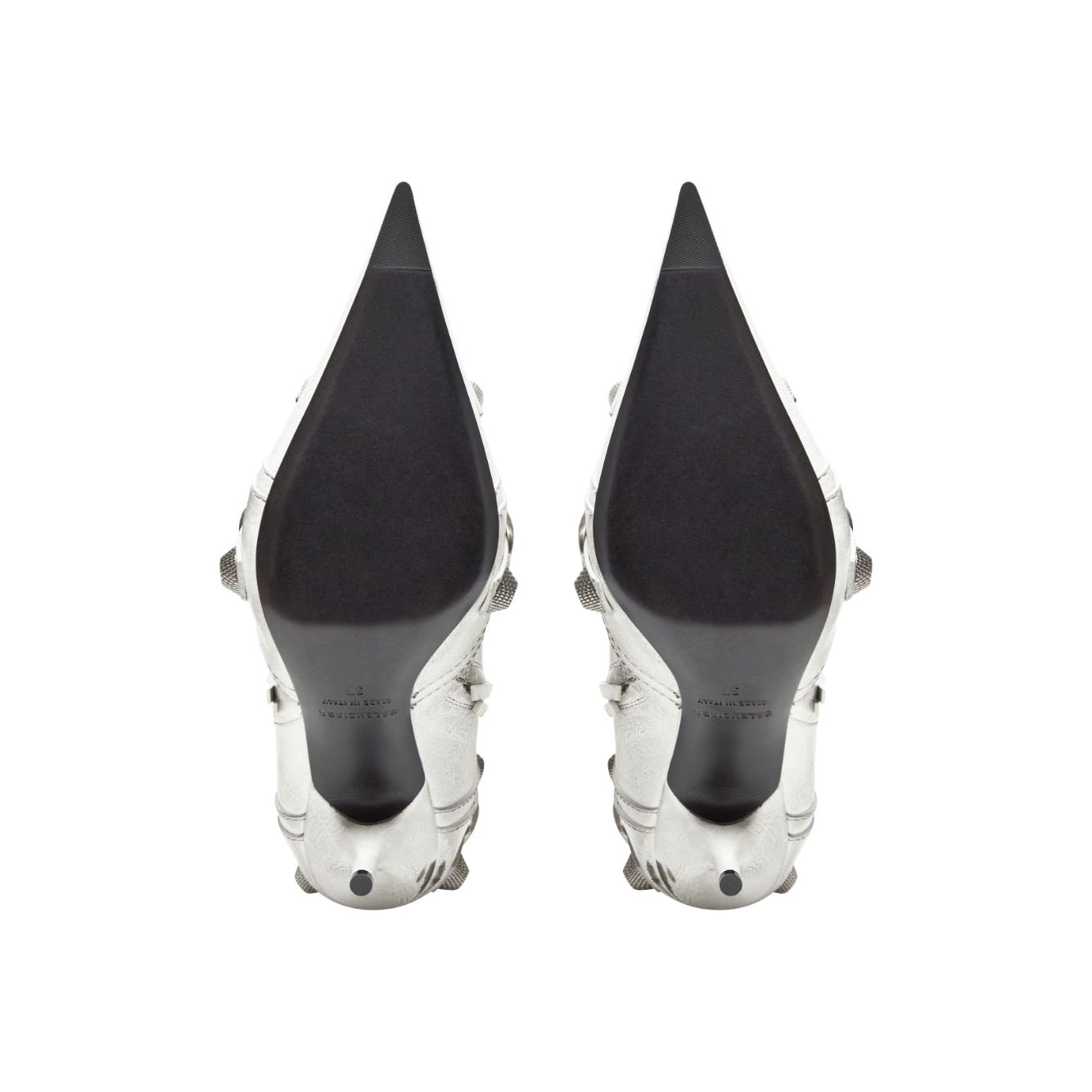 Balenciaga cagole leather boots 694395WAD4H9001