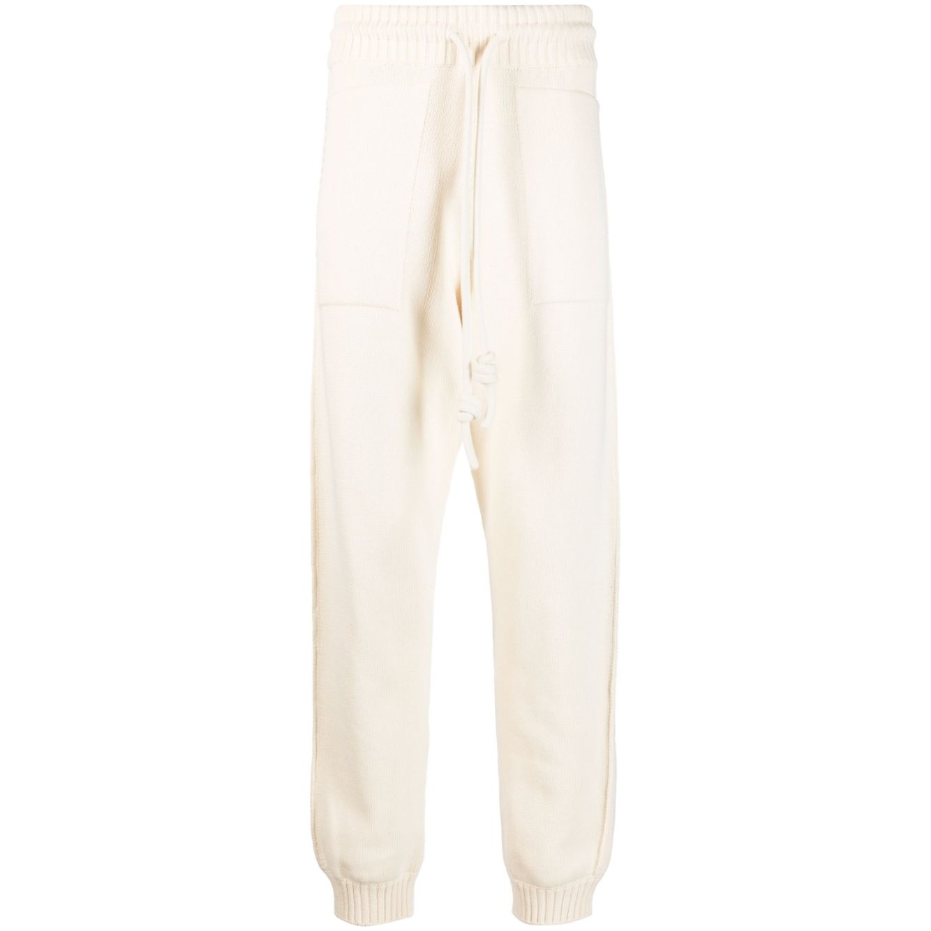 Off White Diag-stripe knitted track pants