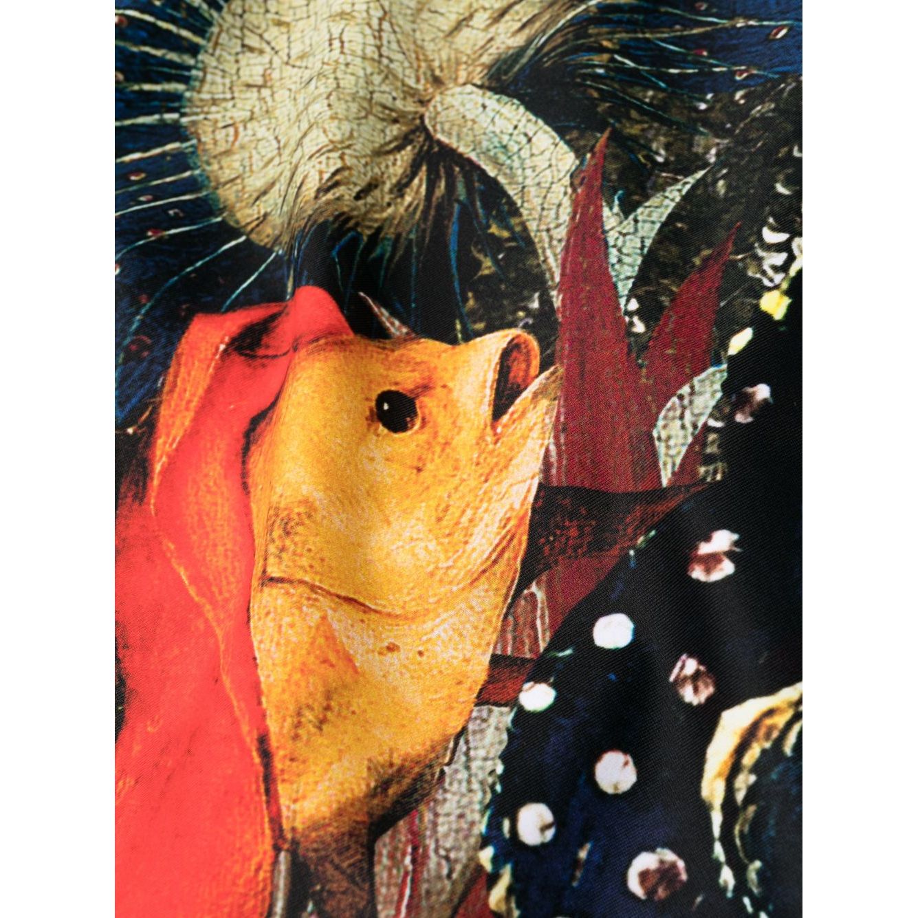 Alexander McQueen Hieronymus Bosch-print Jersey Bodysuit Beachwear & underwear