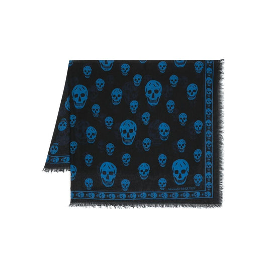 Alexander McQueen Skull silk blend scarf Scarves Hats & Gloves