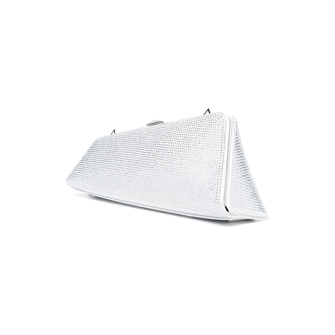 The Attico Long Night crystal-embellished clutch bag 236WAH43TV07549