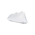 The Attico Long Night crystal-embellished clutch bag 236WAH43TV07549