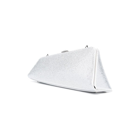 The Attico Long Night crystal-embellished clutch bag 236WAH43TV07549
