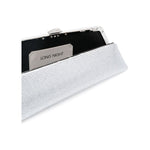 The Attico Long Night crystal-embellished clutch bag 236WAH43TV07549