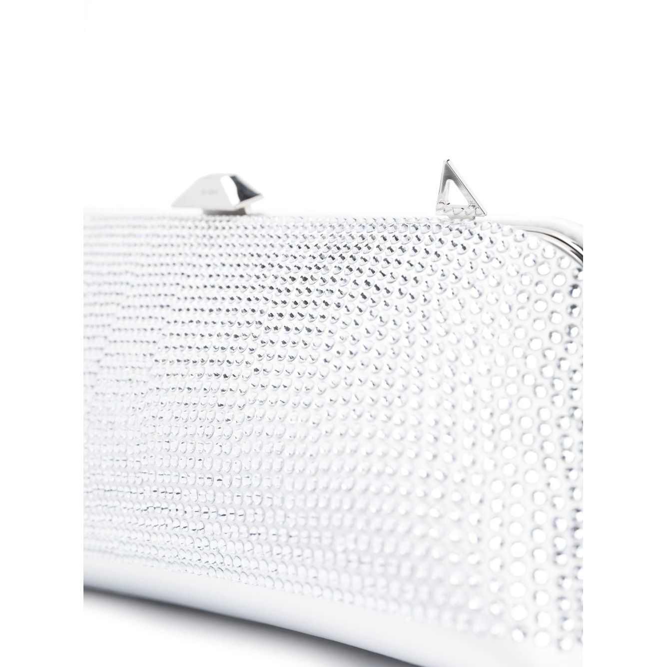 The Attico Long Night crystal-embellished clutch bag