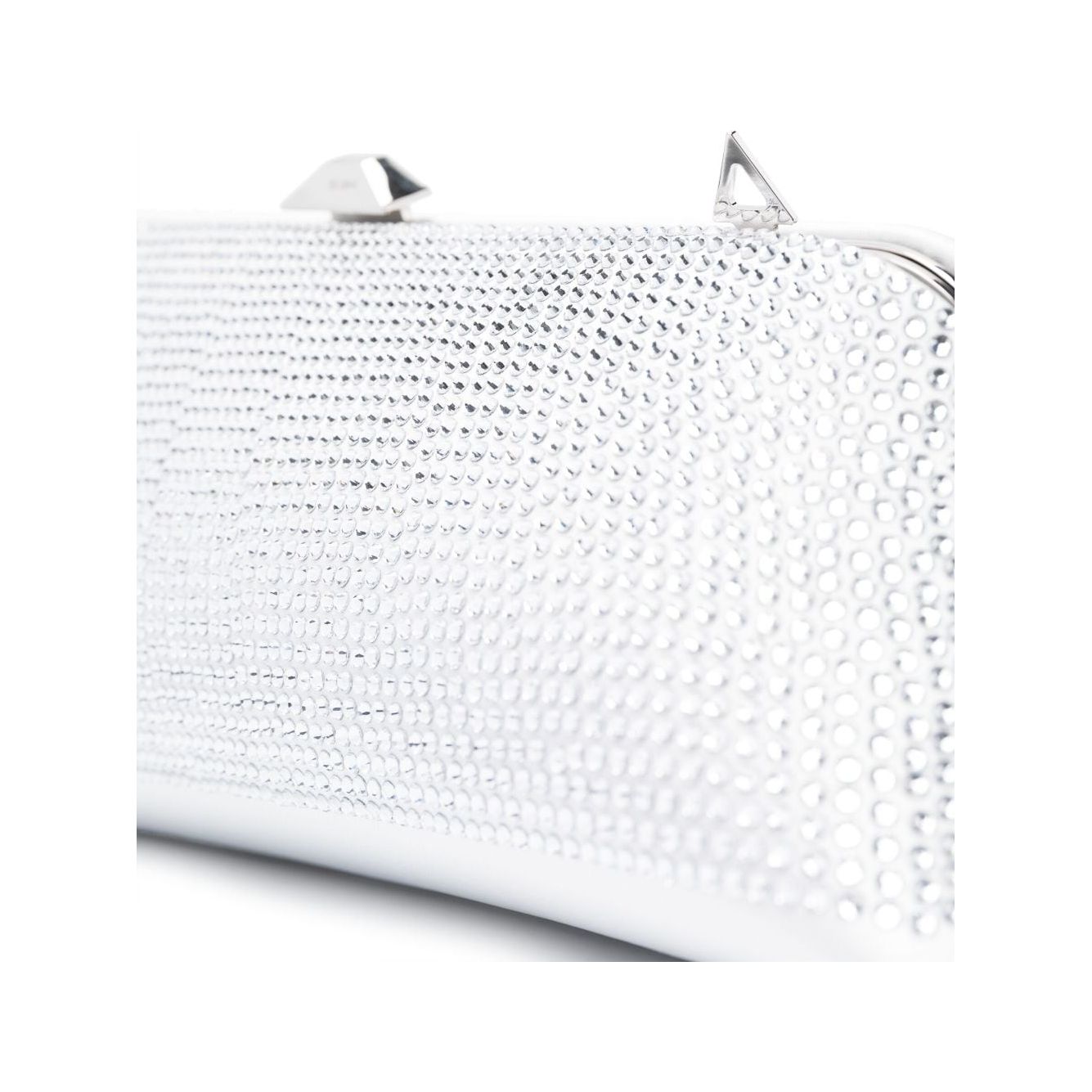 The Attico Long Night crystal-embellished clutch bag 236WAH43TV07549
