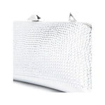 The Attico Long Night crystal-embellished clutch bag 236WAH43TV07549