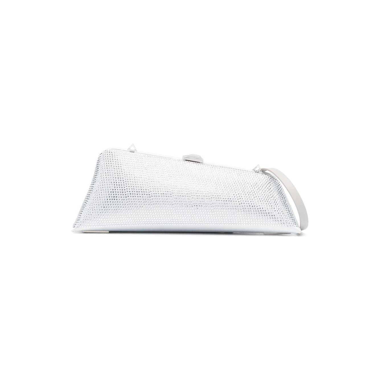 The Attico Long Night crystal-embellished clutch bag 236WAH43TV07549