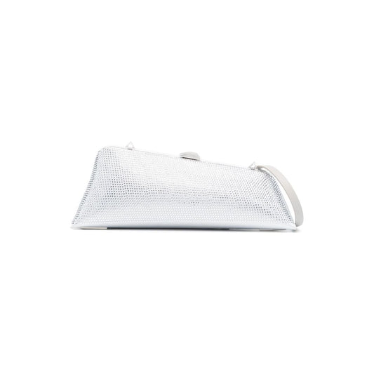 The Attico Long Night crystal-embellished clutch bag 236WAH43TV07549