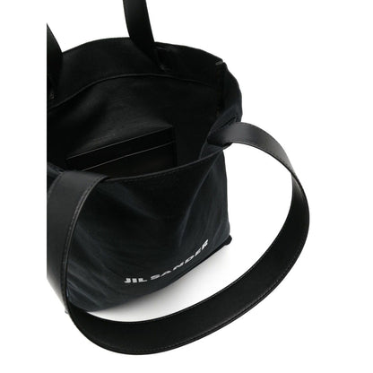 Jil Sander logo-print tote bag