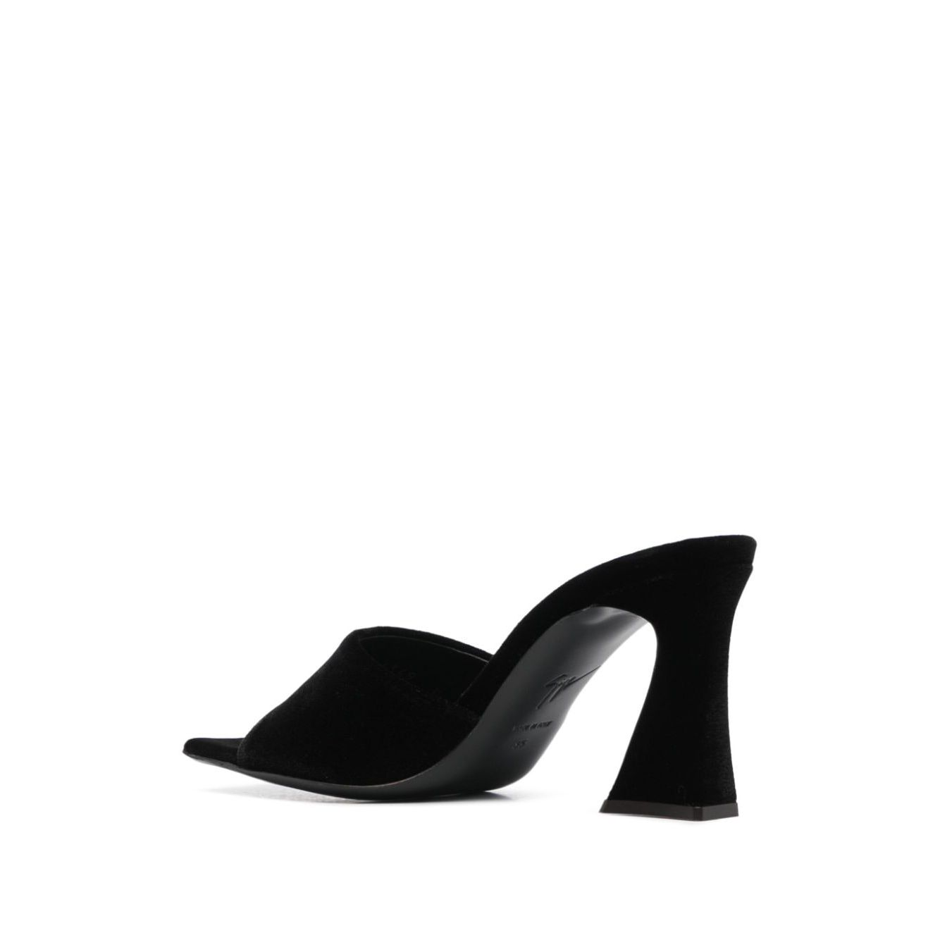 Giuseppe Zanotti Solhene 90mm velvet-effect sandals