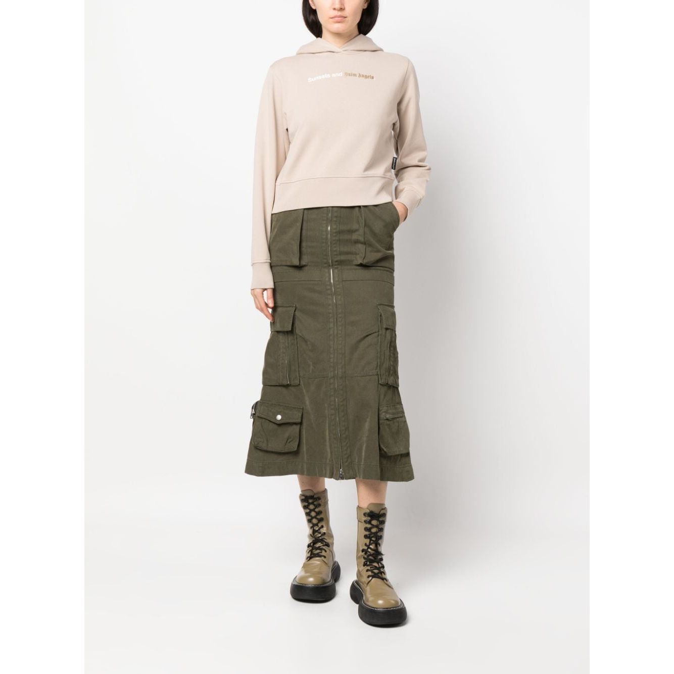 Palm Angels Sweaters Beige