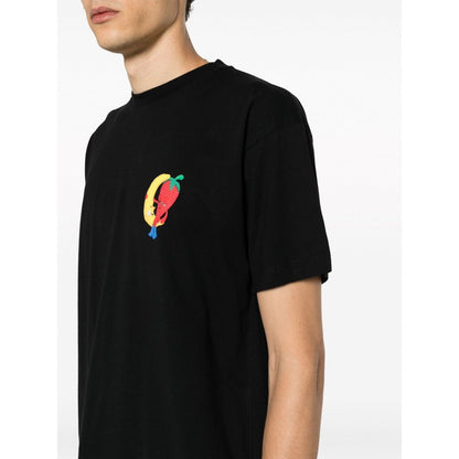 SKY HIGH FARM WORKWEAR T-shirts and Polos Black Topwear