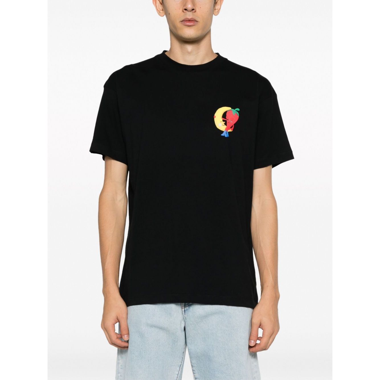 SKY HIGH FARM WORKWEAR T-shirts and Polos Black Topwear