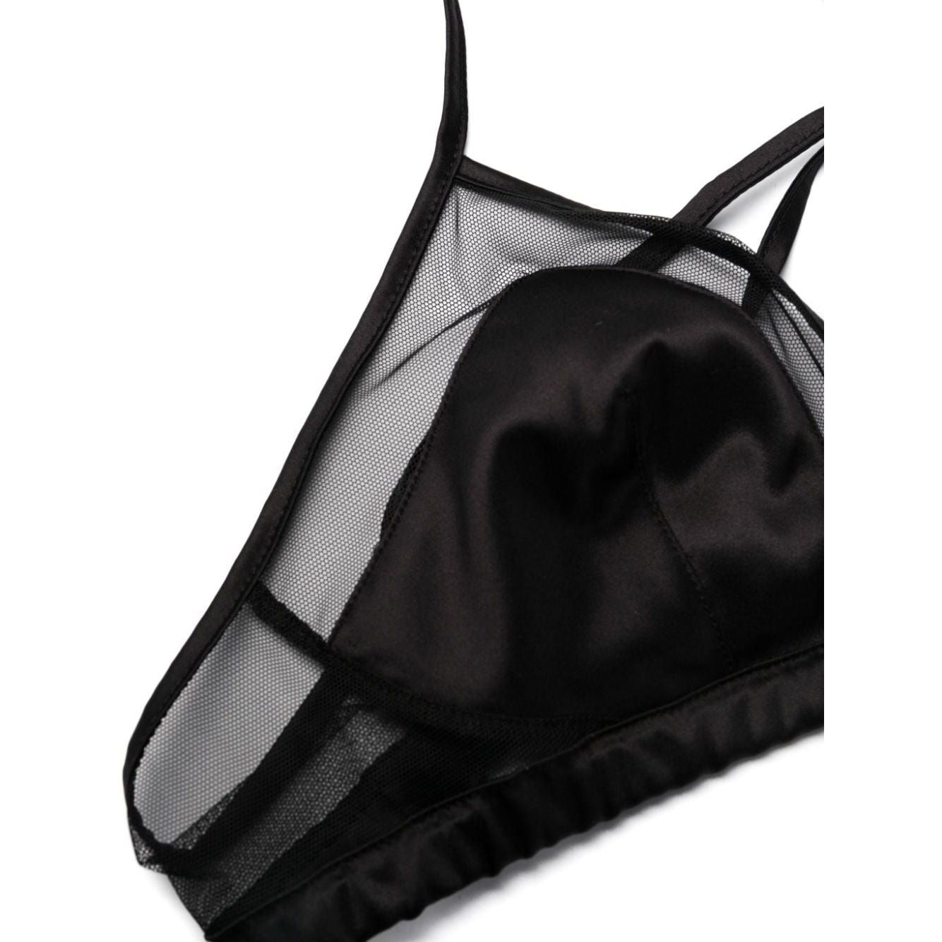 Dolce & Gabbana panelled tulle satin bra