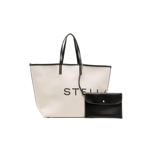 Stella McCartney Logo canvas tote bag 7B0048WP02219043