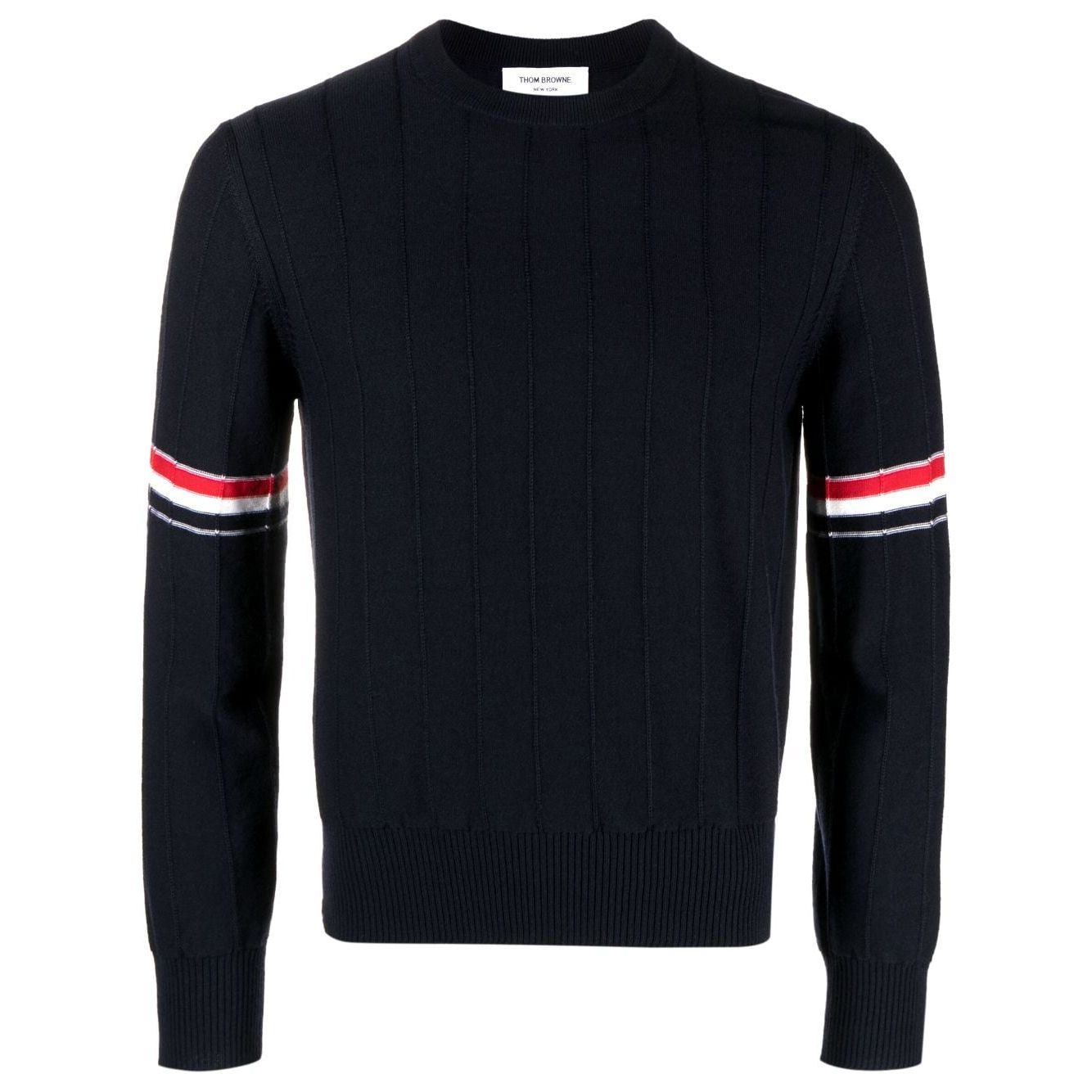 Thom Browne Sweaters Blue Topwear