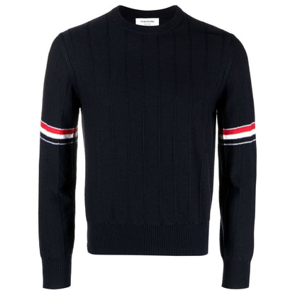 Thom Browne Sweaters Blue Topwear