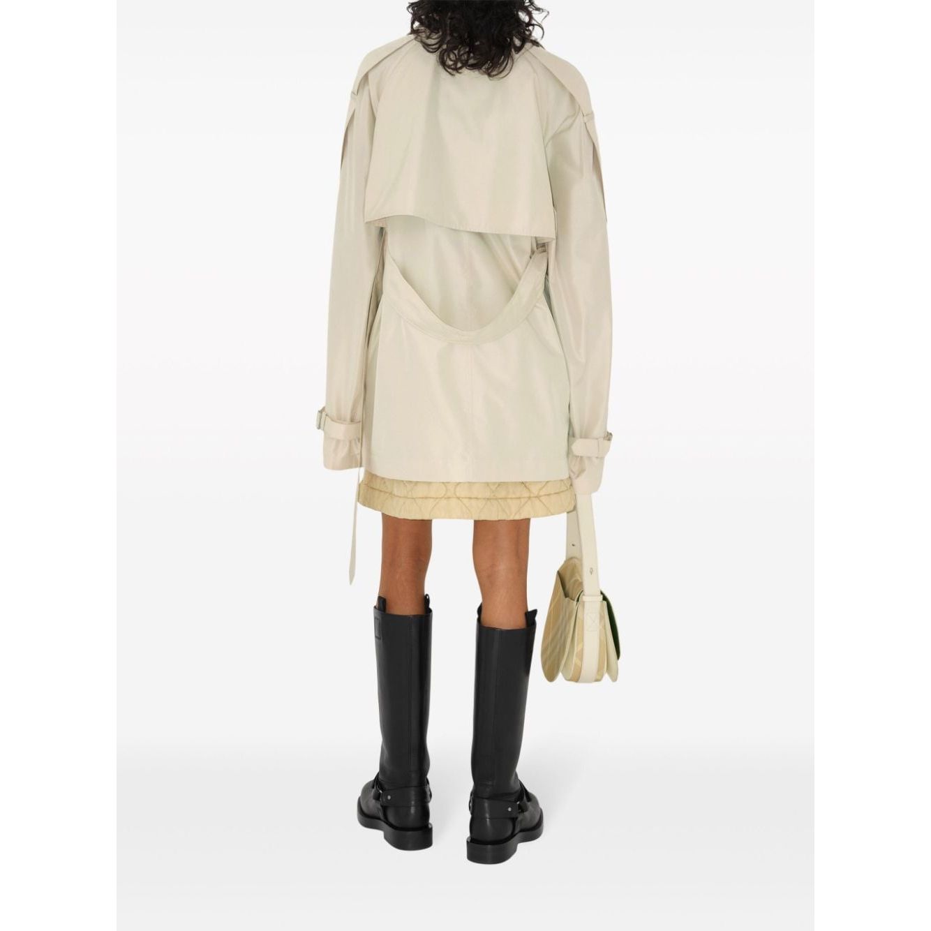 Burberry Short silk trench coat 8083853B8620