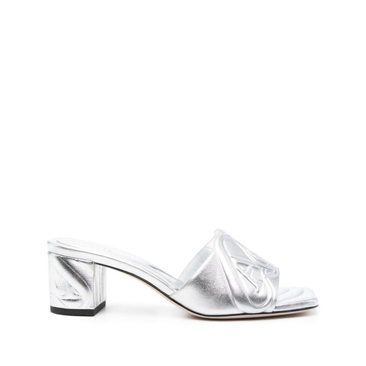 Alexander McQueen 60mm Seal Mules Sandals