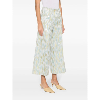 Erika Cavallini Semi-Couture Trousers MultiColour