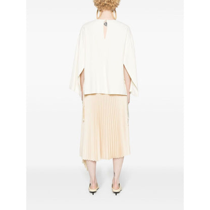 Erika Cavallini Semi-Couture Top White