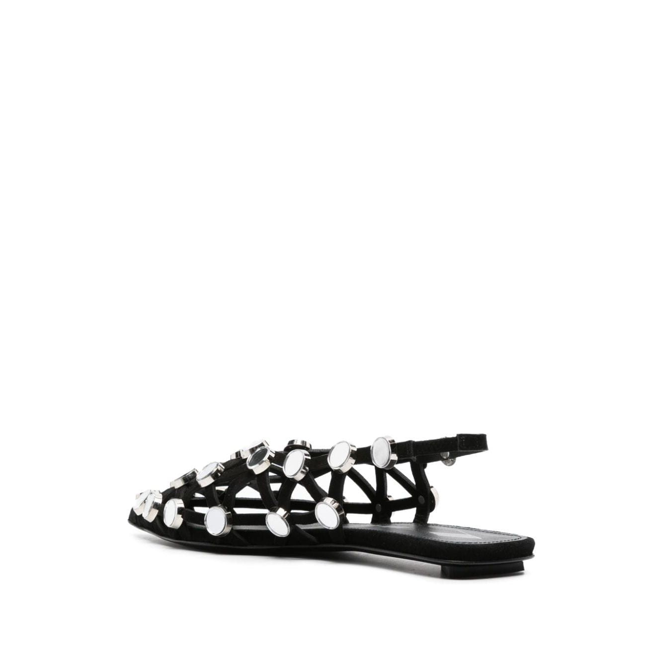 The Attico Flat shoes Black