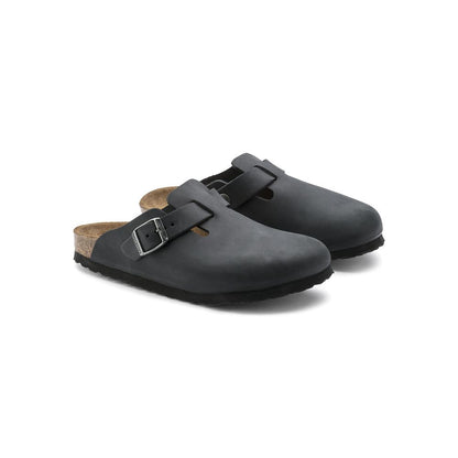 Birkenstock Black Synthetic Mules