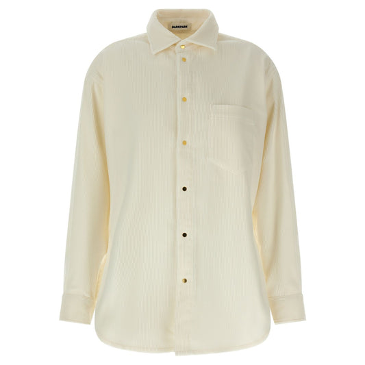 Darkpark White Cotton Blouse