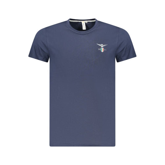 Accademia Militare Blu Cotton Mens T-Shirt